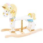 Jouet en bois Le Toy Van Licorne à bascule du carrousel