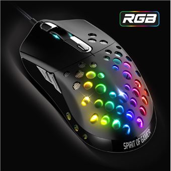 Souris gaming filaire Spirit Of Gamer Elite-M80 Ambidextre