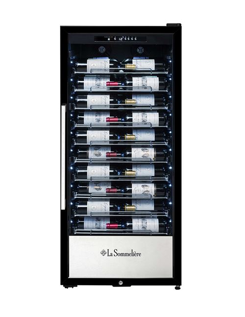 Cave de vieillissement La Sommeliere PRO110N 107 bouteilles Noir