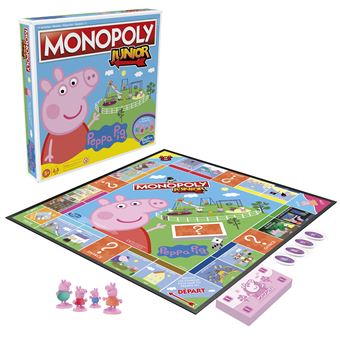 Jeu de société Hasbro Monopoly junior Peppa Pig