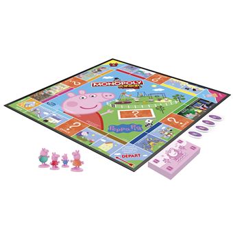 Jeu de société Hasbro Monopoly junior Peppa Pig