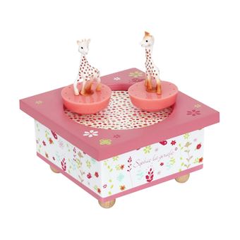 Boite A Musique En Bois Sophie La Girafe Trousselier Produits Bebes Fnac