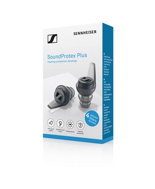 Sennheiser SoundProtex Plus Bouchons d'oreilles réutilisables 1 pièce