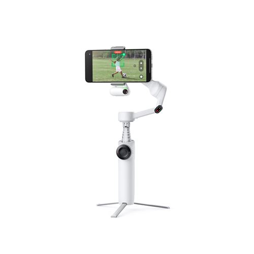 Stabilisateur Insta360 Flow 2 – Suivi Panoramique 360°, Stabilisation 3 Axes, Autonomie 10h