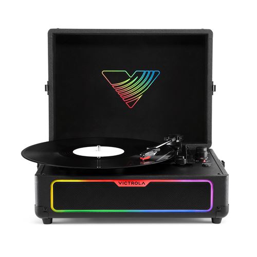 Platine Vinyle Victrola VSC-700SB Journey Glow – 3 Vitesses, Bluetooth, LED RGB