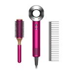 Sèche-cheveux Dyson Supersonic™ 1600 W Fuchsia et son kit de coiffage offert