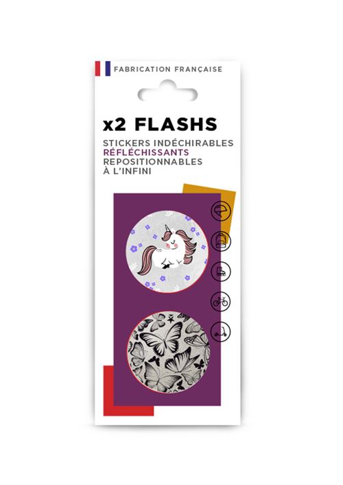 My Flash Eenhoorn en Vlinder Reflecterende Stickers