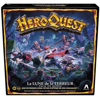 Jeu de rôles Avalon Hill HeroQuest Rise of the Dread Moon