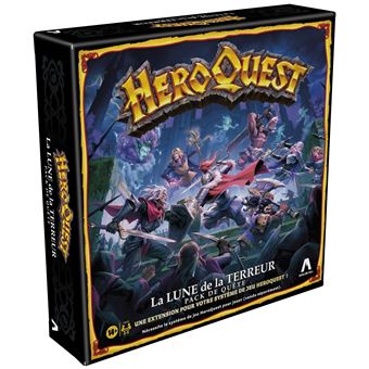 Jeu de rôles Avalon Hill HeroQuest Rise of the Dread Moon