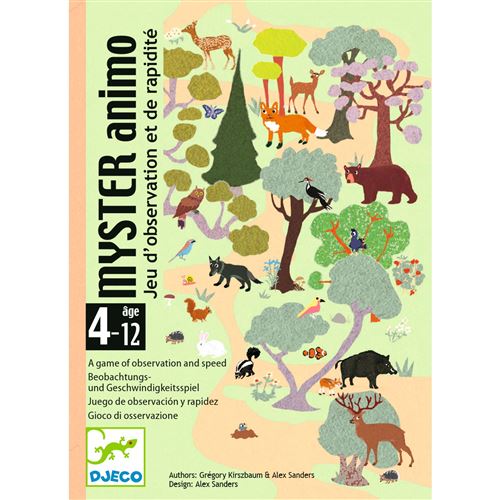 Jeu d'ambiance Djeco Myster Animo