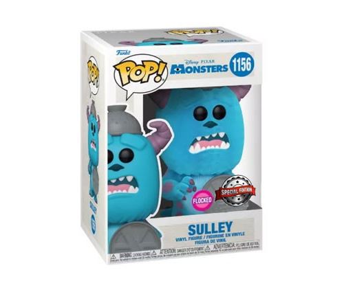 Figurine Funko Pop Disney Monsters Inc 20th Anniversary Sulley with Lid Flocked