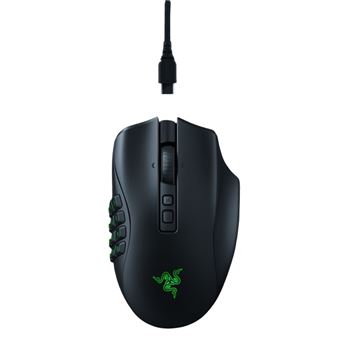 Souris Filaire Gaming Razer Naga V Pro Rz R G Noir Fnac Ch Ensemble Clavier Souris