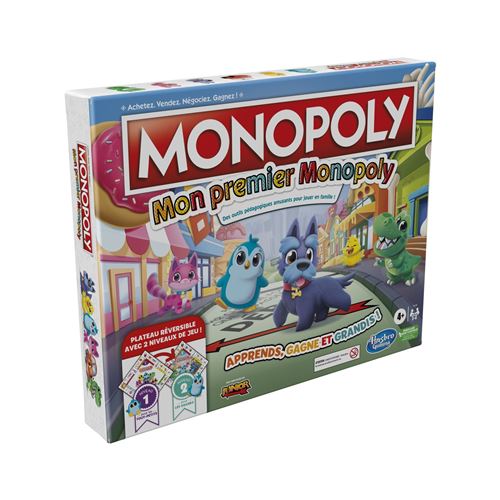 Jeu de société Hasbro Gaming Mon Premier Monopoly État correct - Hasbro Gaming reconditionné disponible sur Fnac