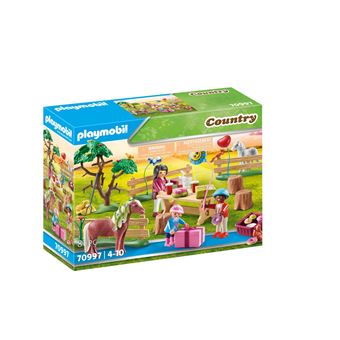 Playmobil Country 70997 Décoration fête avec poneys