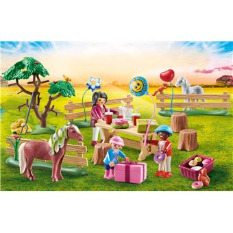 Playmobil Country 70997 Décoration fête avec poneys