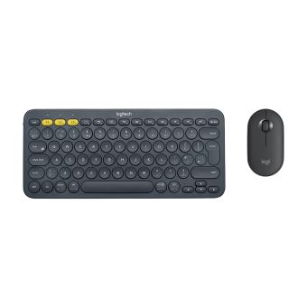 Housse De Protection Kwmobile Pour Clavier Logitech K380 - Néoprène Noir - Transport Et Stockage