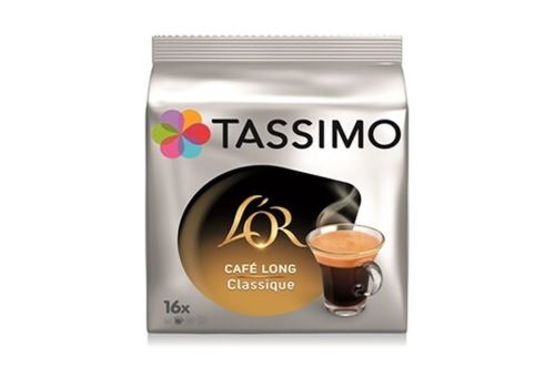 Tassimo dosettes café 'Or long classique 16 dosettes