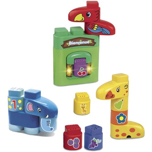 Jeu Interactif Vtech Bla-Bla-Blocks Mes Animaux Rigolos