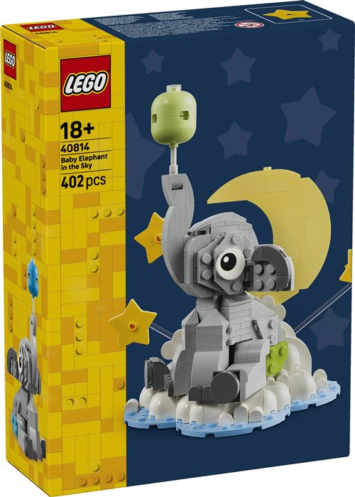 Le bébé éléphant dans le ciel - vue 2
