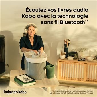 Rakuten Kobo Sage Liseuse Écran tactile 32 Go Wifi Noir