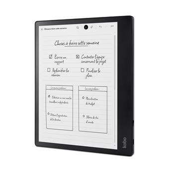 Kobo Elipsa 2E - Lecteur eBook - 32 Go - 10.3" E Ink Carta 1200 (1404 x 1872) - écran tactile - Bluetooth, Wi-Fi 5