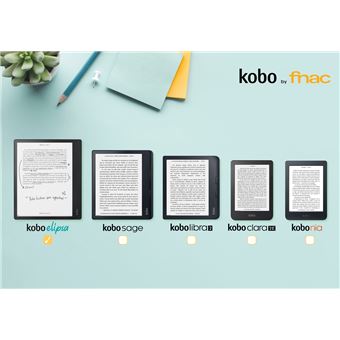 Kobo Elipsa 2E - Lecteur eBook - 32 Go - 10.3" E Ink Carta 1200 (1404 x 1872) - écran tactile - Bluetooth, Wi-Fi 5