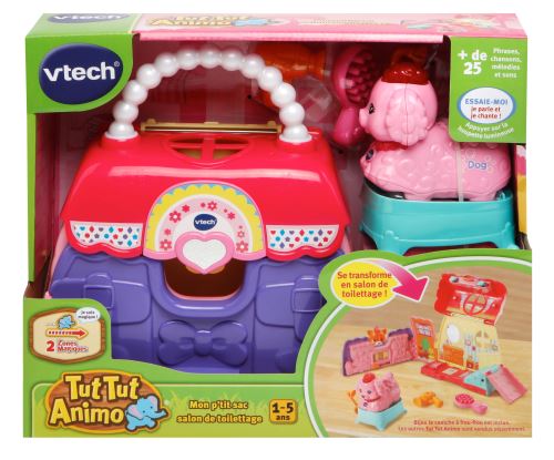Playset Tut Tut Animo Mon P’tit sac salon de toilettage Vtech