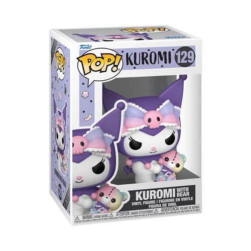Sanrio Figurine POP! & Buddy Kuromi avec ourson 9 cm