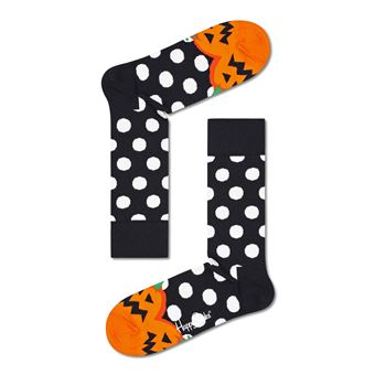 Chaussettes hautes et mi-bas Happy Socks Halloween Pumpkin Taille 41-46