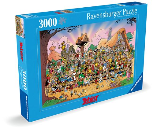 Puzzle 3000 pièces : 'univers Astérix Ravensburger France - vue 3