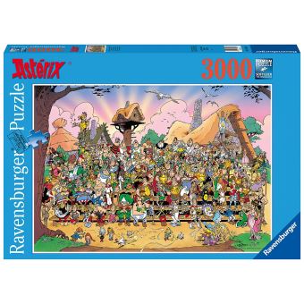 Puzzle 3000 pièces Ravensburger L'univers Astérix - 1