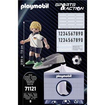 Playmobil 71121 Joueur de football Allemand