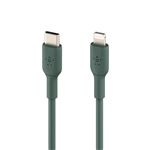 Belkin BOOST CHARGE - Câble Lightning - Lightning mâle pour USB-C mâle - 1 m - vert de minuit - Alimentation USB (18 W) - pour Apple iPad/iPhone/iPod (Lightning)