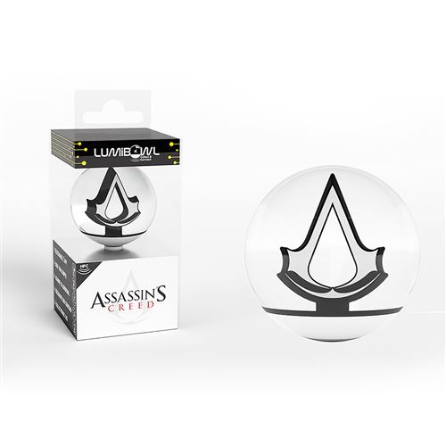 Figurine connectée Lumibowl Ubisoft logo Assassin's Creed