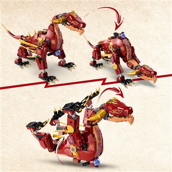 LEGO® Ninjago 71793 Le Dragon de Lave Transformable de Heatwave