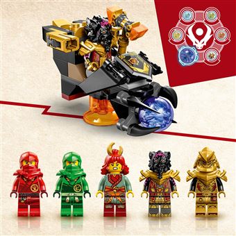 LEGO® Ninjago 71793 Le Dragon de Lave Transformable de Heatwave