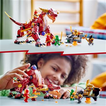 LEGO® Ninjago 71793 Le Dragon de Lave Transformable de Heatwave