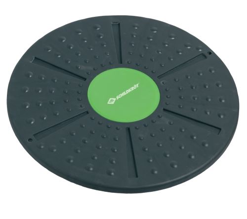 Schildkröt Fitness Balanceboard Zwart en Groen