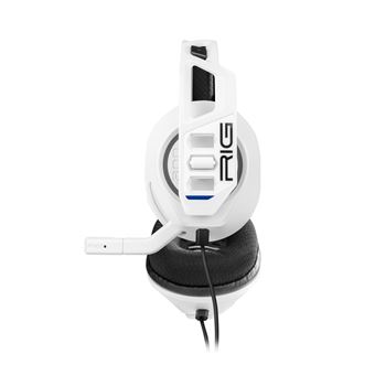 Casque gaming filaire Premium pour PS4/PS5 Nacon RIG 300 PRO HS Blanc