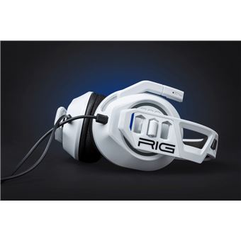 Casque gaming filaire Premium pour PS4/PS5 Nacon RIG 300 PRO HS Blanc