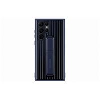 Coque renforcée Fonction stand pour Samsung Galaxy S22 Ultra Bleu marine
