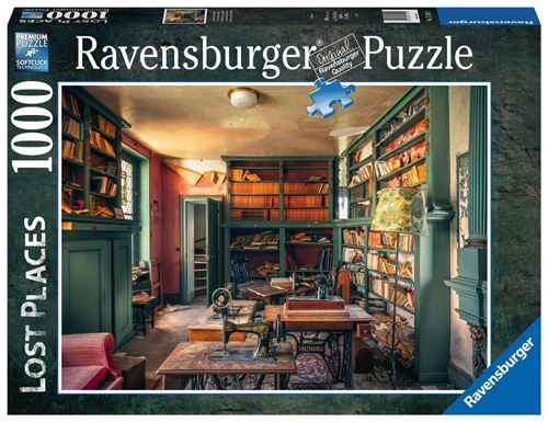 Ravensburger - Puzzle 1000 pieces - La chambre de la gouvernante (Lost Places) - Adultes et enfants des 14 ans - Puzzle de qualite superieure - 17101