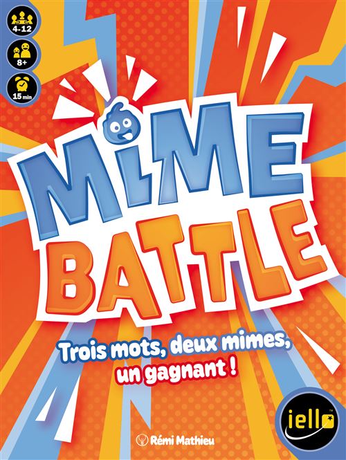 Jeu d'ambiance Iello Mime Battle - vue 1
