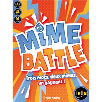 Jeu d'ambiance Iello Mime Battle