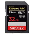 Carte Mémoire Sandisk Extreme PRO SDHC 32Go 95Mo/seconde UHS-I