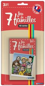 Blister de 42 cartes Shuffle Jeu de 7 familles
