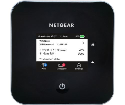 NETGEAR Nighthawk M2 Mobile Router - Point d'accès mobile - 4G LTE Advanced - 1 Gbits/s - GigE, Wi-Fi 5