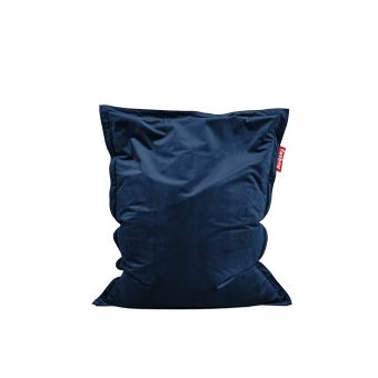 Pouf Fatboy Original Slim velvet Bleu foncé