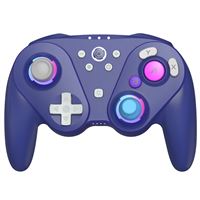 Manette sans fil Oniverse Foenix Violet pour Nintendo Switch™ 2 Nintendo Switch™ Nintendo Switch™ modèle OLED Nintendo Switch™ Lite Game Cube™ Nintendo Wii® Nintendo Wii U et PC
