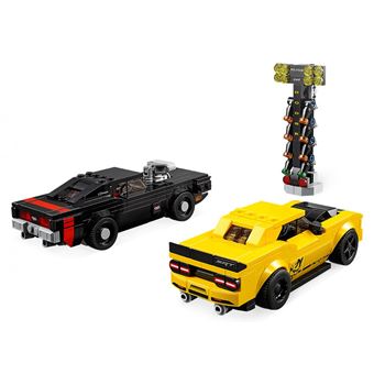 75893 Dodge Challenger SRT Demon 2018 et Dodge Charger RT 1970, LEGO(r) Speed Champions